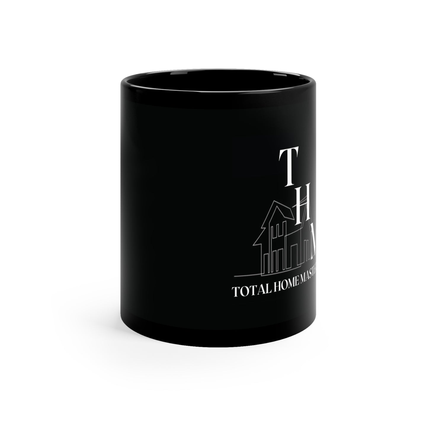 Black Coffee Mug, 11oz